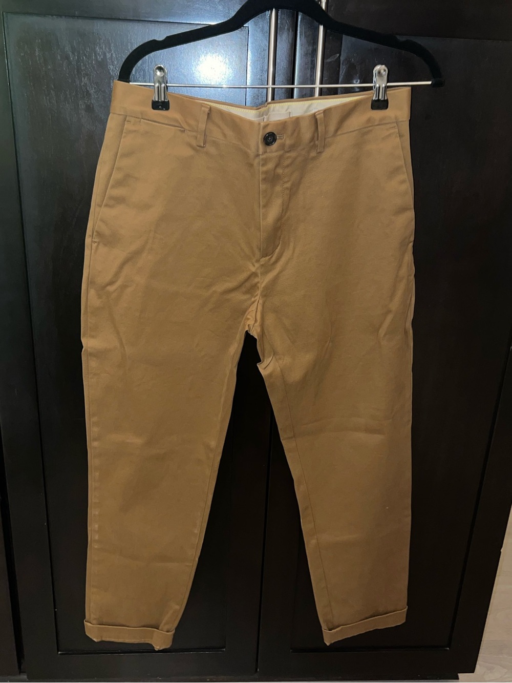 Banana Republic Men's Chino Pants in Camel Tan